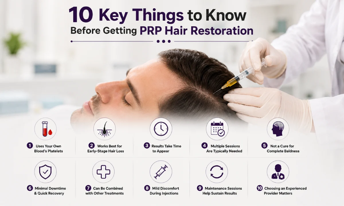 10 Things PRP Hair Restoration treatment for hair loss